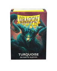 Dragon Shield 100 Sleeves - Player's Choice Matte Turquoise (Atebeck)